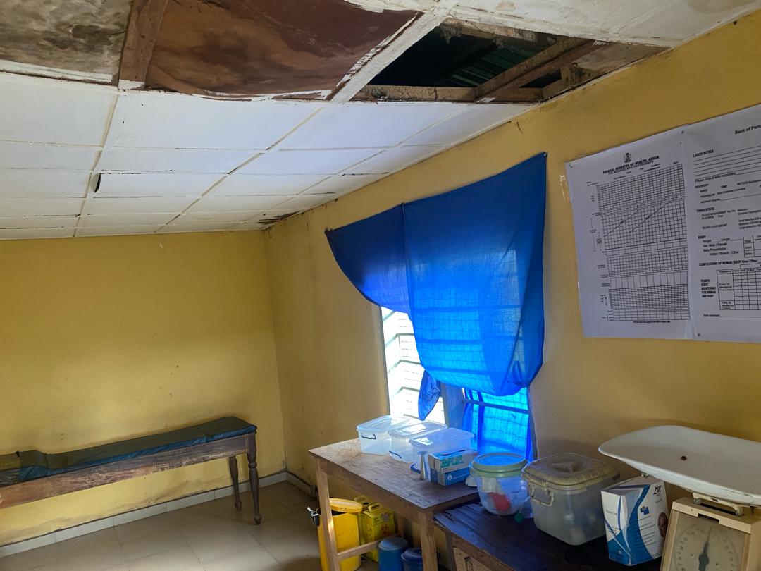 Labour room at the Mbadam Primary Health Care Center in Gboko, Benue State. Photo Credit: Ogar Monday