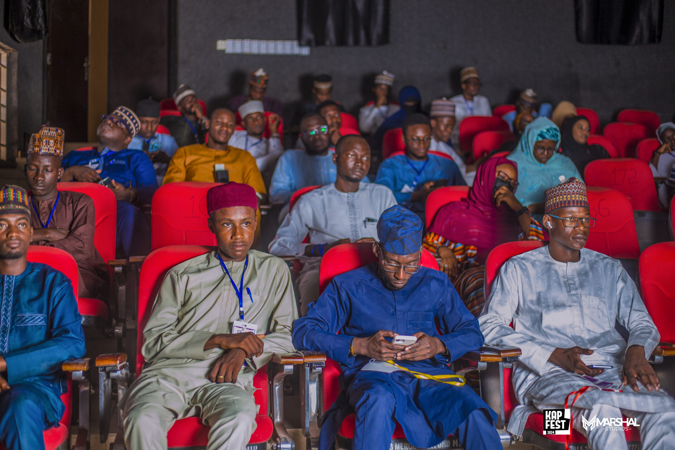 A section of some of the participants who attended the maiden edition of the Kano International Poetry Festival held at BUK, New Site, Kano. Photo Credit PWI.