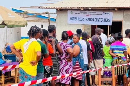 Liberians queue to vote in presidential poll that has now head to run-off