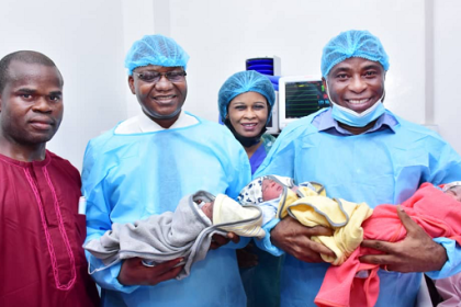 Woman delivered of first IVF triplets in UCH