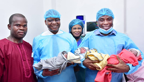 Woman delivered of first IVF triplets in UCH