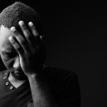 sad young african man looking stressed black white 251136 31196 1