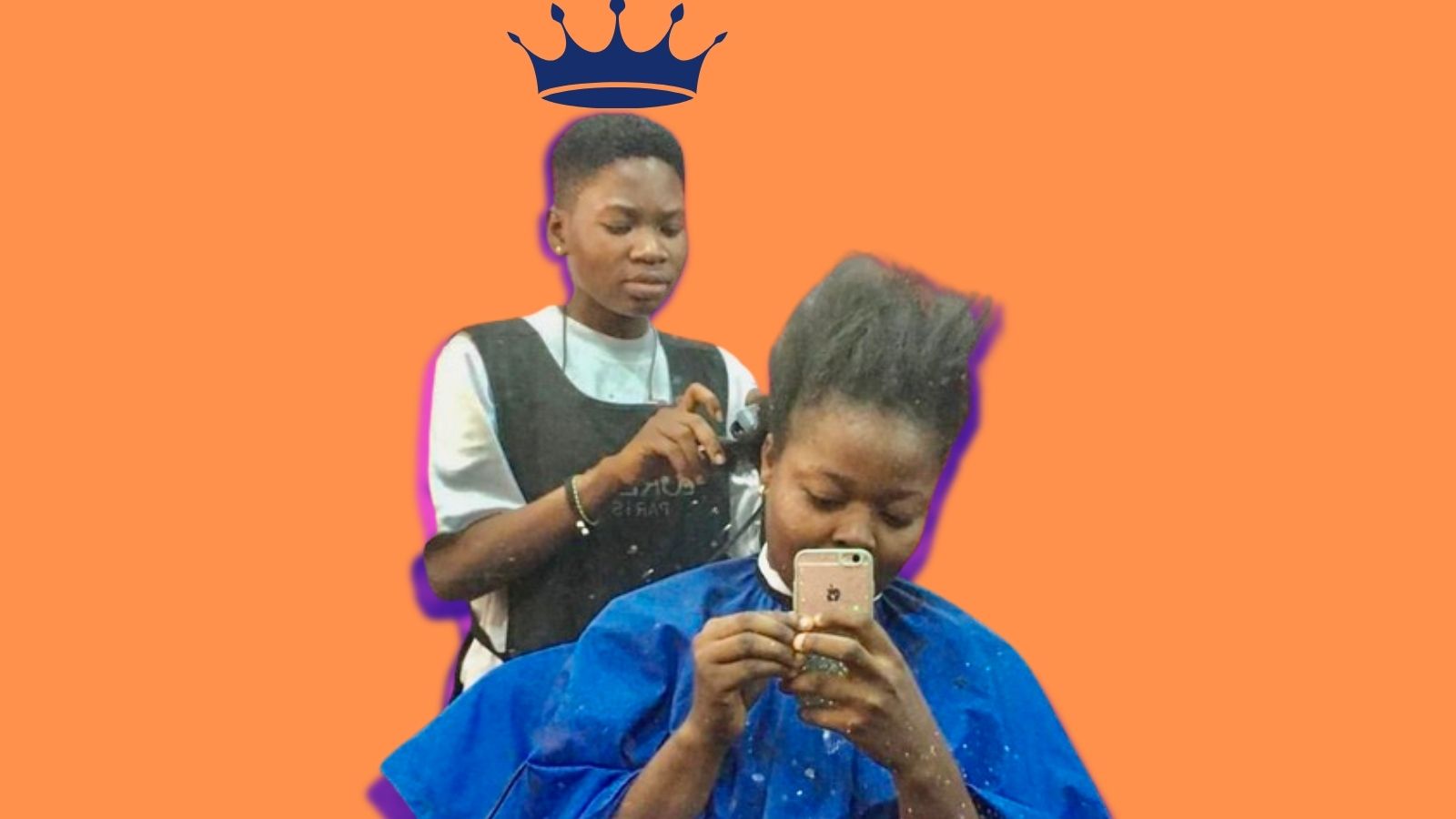 female barber