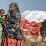 Displaced women