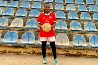 From a young age, football has been Peace Aboshi's best friend—and she is making a career out of it today. Photo credit: Peace Aboshi.