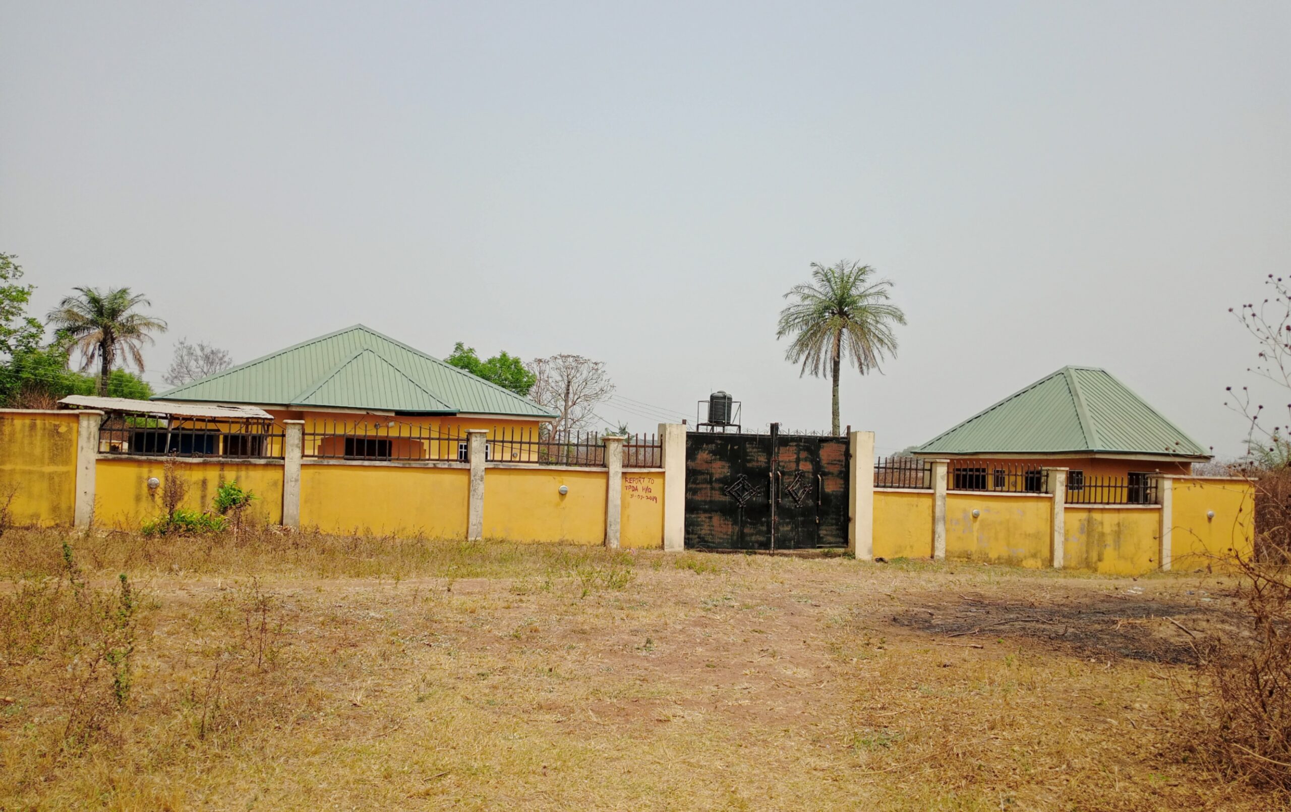 The abandoned milk processing plant. Photo credit: Peace Oladipo