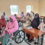 Persons with disabilities in Jalingo find an opportunity for education at the Mass Education Board. Photo Credit Yahuza Bawage.