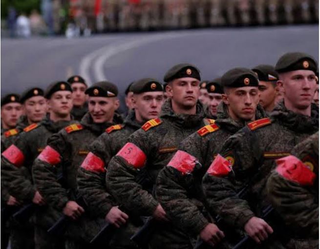 The Russian army. Photo credit: Al Jazeera