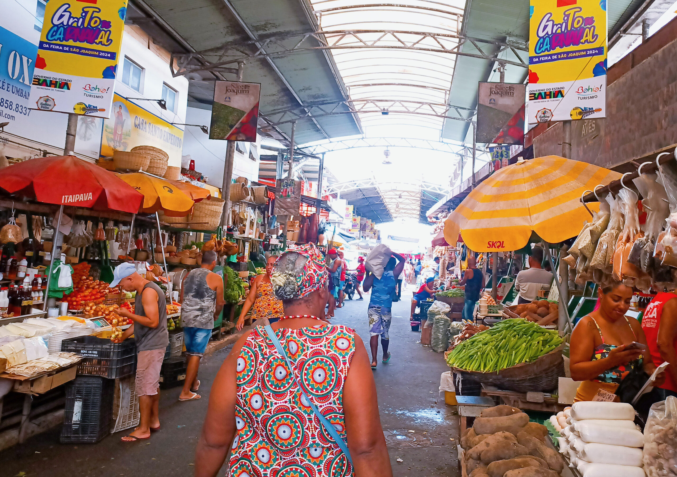 Sights and scenes at the São Joaquim Fair in Salvador on February 24, 2024. Phot credit: Bird Story Agency