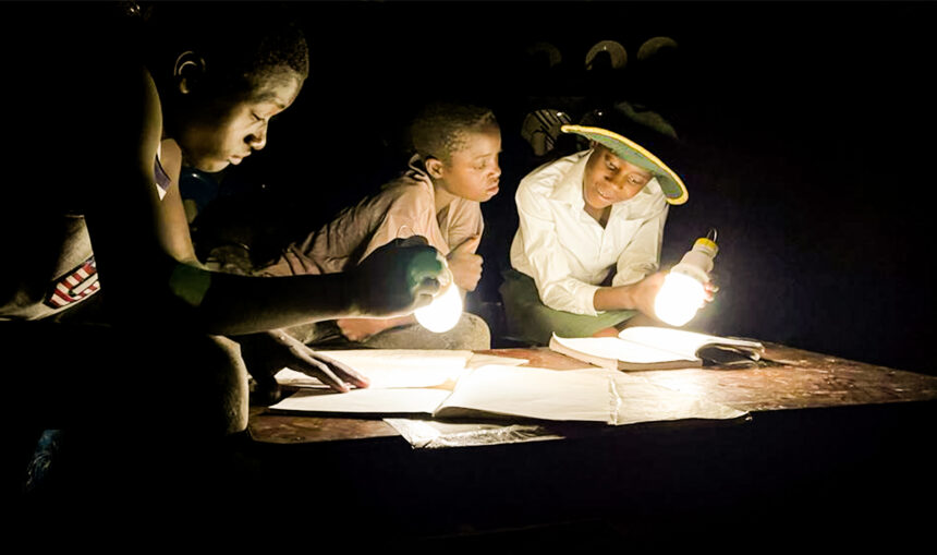 Off grid solar sparks a lantern sales boom in Africa. Photo credit: Bird story agency