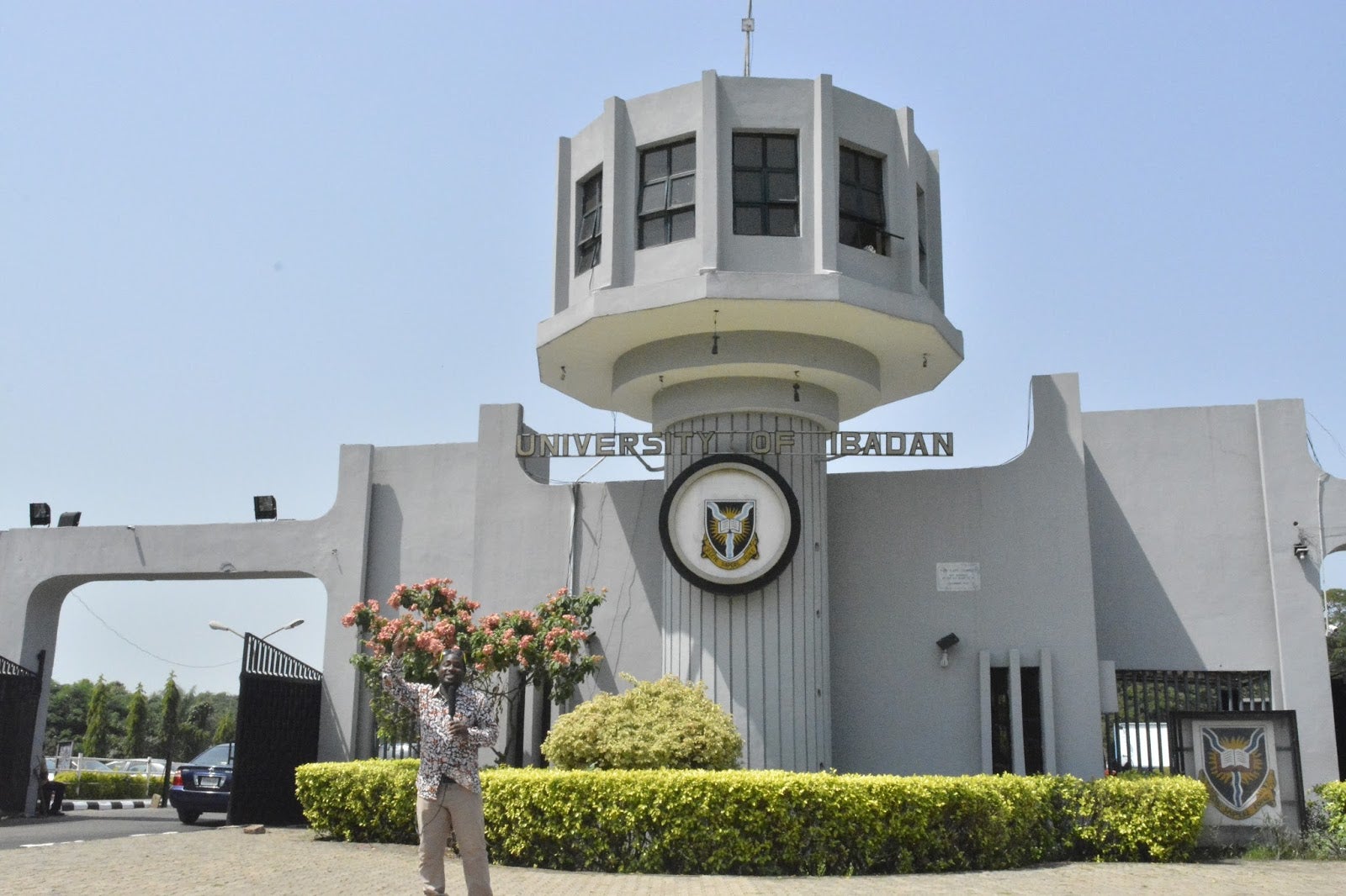 Main entrance of the University of Ibadan. Photo credit: UniScholars