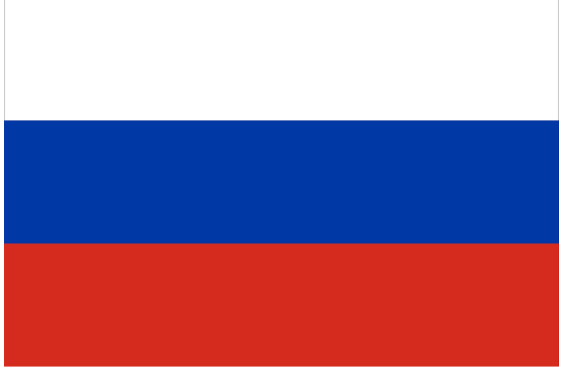 The Russian flag. Photo credit: Britannica