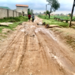 Street view of Kpeygi community. Photo credit: Rejoice Taddy.