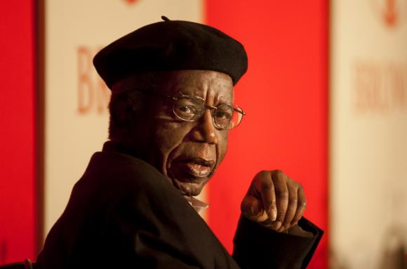 Chinua Achebe, author of Things fall apart: Photo Credit: Brown University