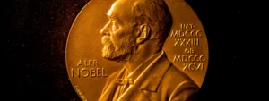 A gold plated Nobel medal. Photo credit: NobelPrize.org