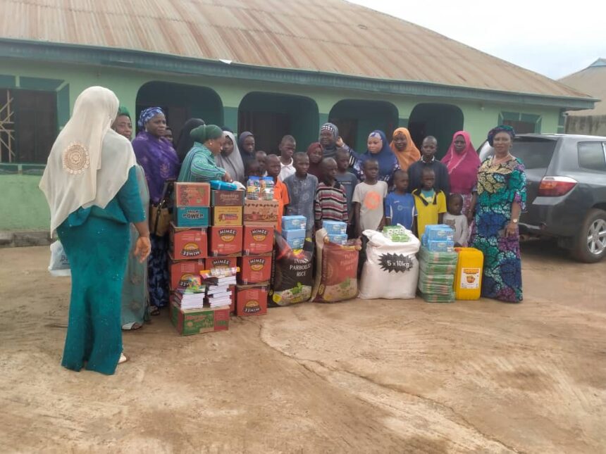 Pious Muslim Women Organization during an outreach: Photo Credit: Pious Muslim Women Organization