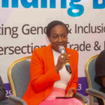 Dr Munirat "Anto" Lecky, Nigerian entertainer and former BB Naija housemate at the PIC Gender and Inclusion Summit hosted under the WEECreateAfrica Initiative in Abuja, Nigeria. Photo credit: Agbo Mathias