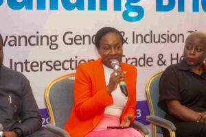 Dr Munirat "Anto" Lecky, Nigerian entertainer and former BB Naija housemate at the PIC Gender and Inclusion Summit hosted under the WEECreateAfrica Initiative in Abuja, Nigeria. Photo credit: Agbo Mathias