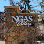 The entrance gate of the Ngas Village in the Jos National Museum. Photo credit: Nanji Nandang