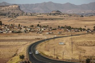 A picture taken on June 2, 2017 shows a general view of the outskirts of Maseru, Lesotho. GIANLUIGI GUERCIA/AFP/AFP via Getty Images