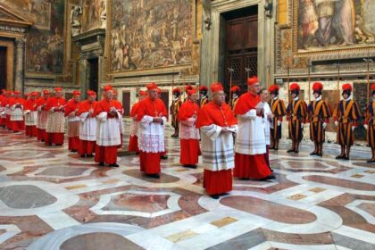 the opening of the conclave in april 2005 that elected pope benedict xvi