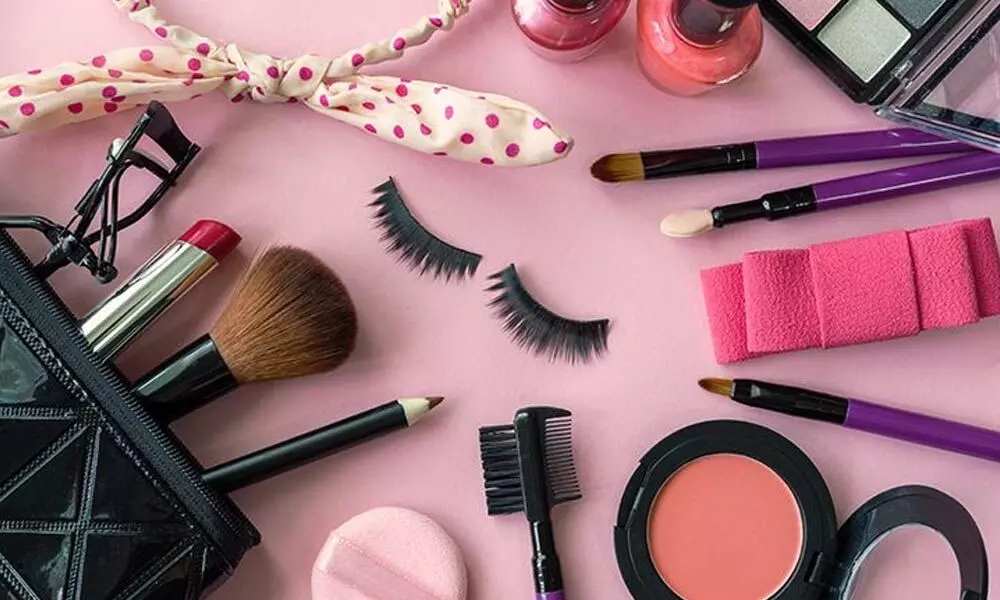 An array of makeup tools. Credit. web