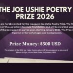 Joe Ushie Poetry Prize 2026