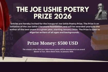 Joe Ushie Poetry Prize 2026