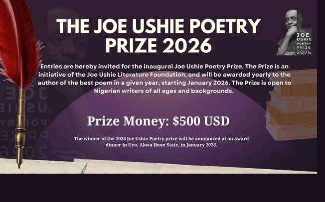 Joe Ushie Poetry Prize 2026