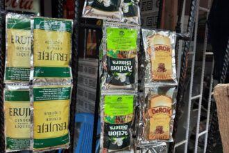 Sachet Alcohol