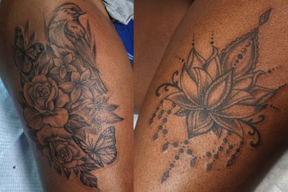 Tattoo on Black Skin