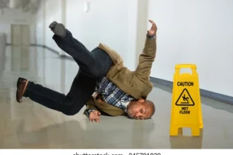 african american businessman falling on 260nw 245781829