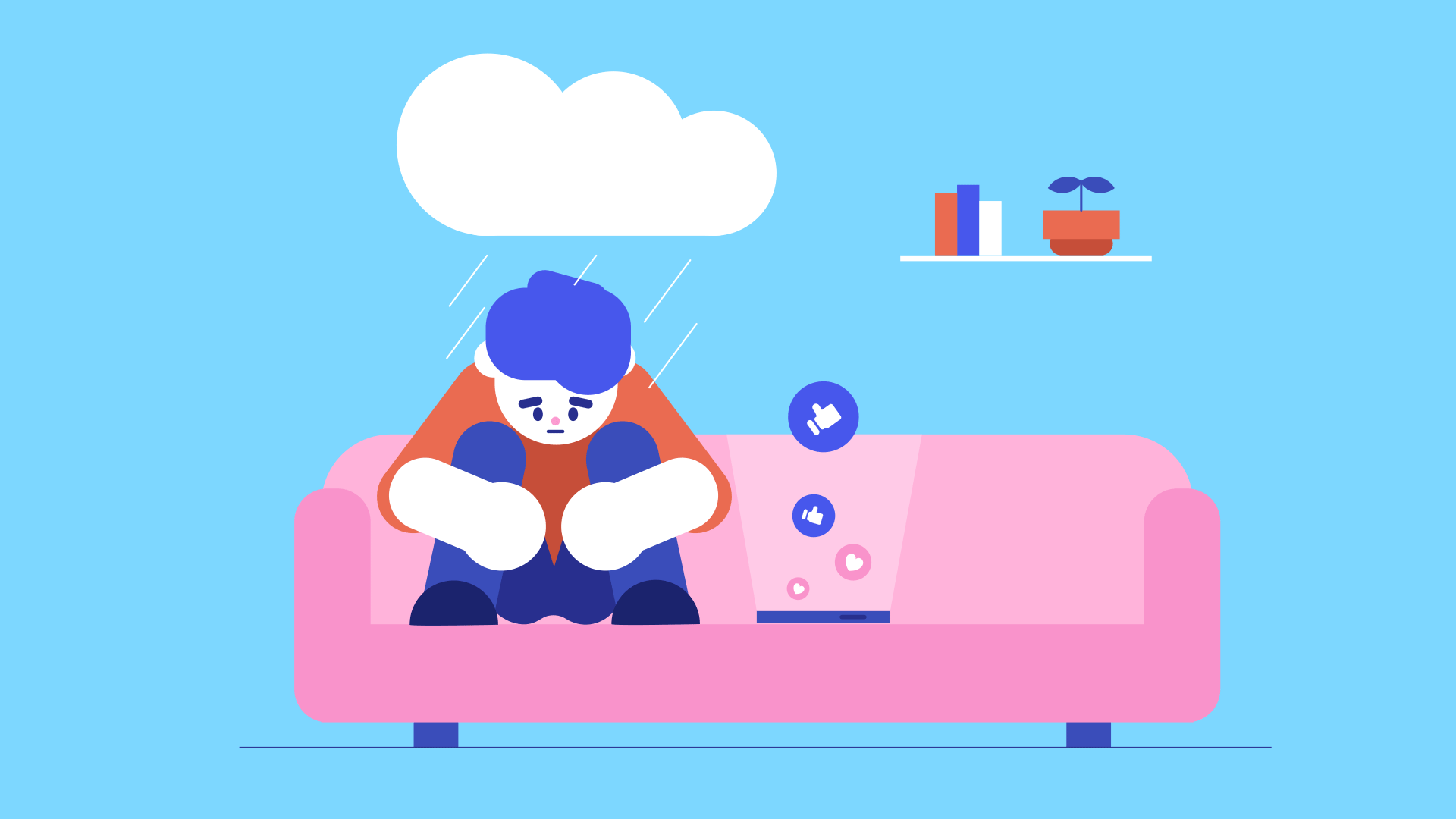 lonely couch