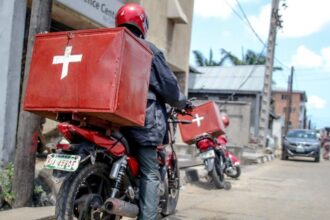 A delivery agent for LifeBank
