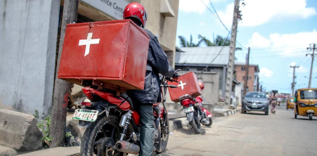 A delivery agent for LifeBank
