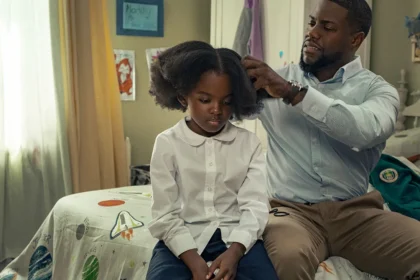 A still from Fatherhood. Credit. The Hollywood Reporter