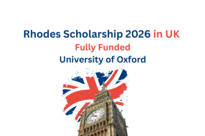 Rhodes Scholarship 2026 in UK Fully Funded University of Oxford 860x430