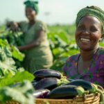 african people harvesting vegetables 1 scaled