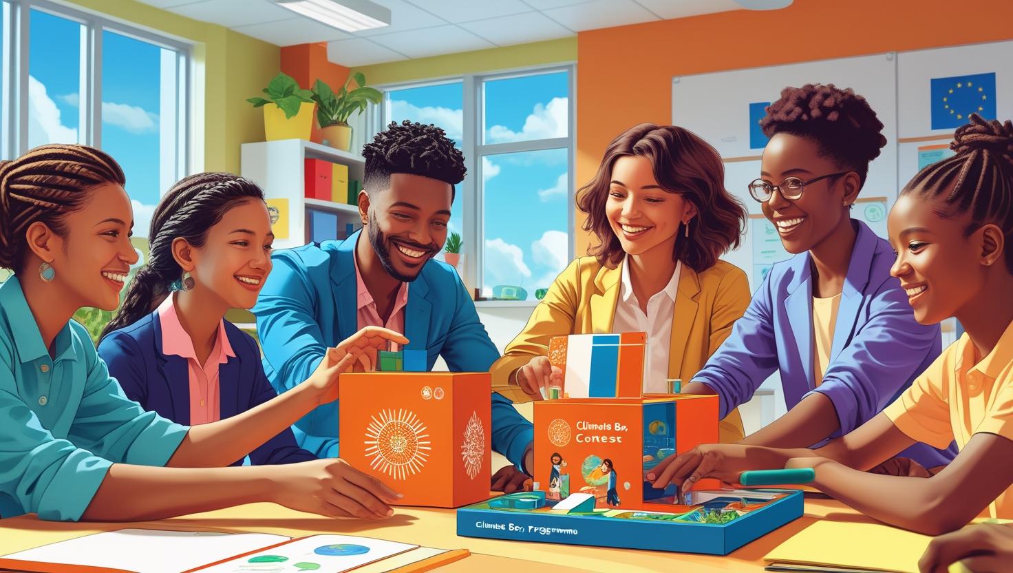 Climate Box Educator Programme, part of the 2nd International Contest for Educators on the Development of Methodological Materials on Climate Change.