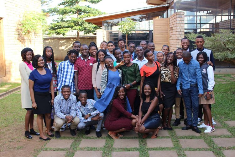 Current batch on the Ashinaga programme