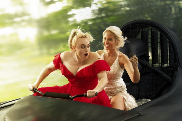 Film still from Bride Hard