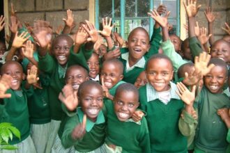 Pupils of a primary school in Ogun State