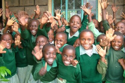 Pupils of a primary school in Ogun State