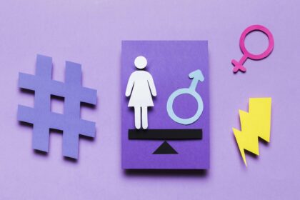 cartoon woman with feminine sign power thunder (2) (1)