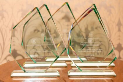 commonwealth youth award trophies