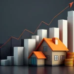 house on a pile of coins 3d illustration business concept generative ai free photo
