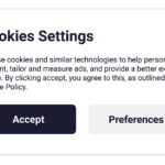 Cookies page