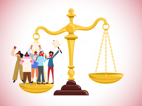 This photo is used to illustrate The Human Rights Prize