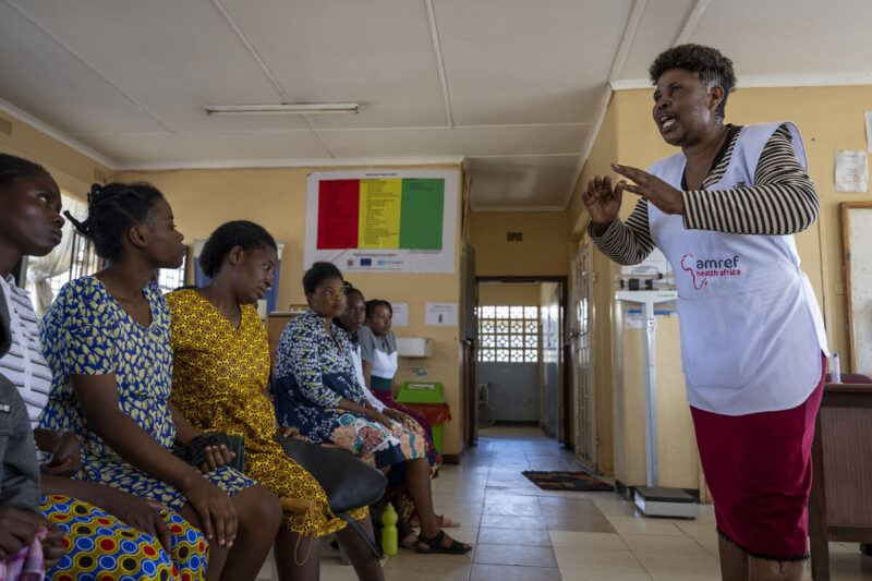 Zambia Community Health Worker Josephine Katwamba Amref Health Africa