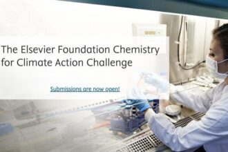 This photo illustrates the Chemistry for Climate Action Challenge